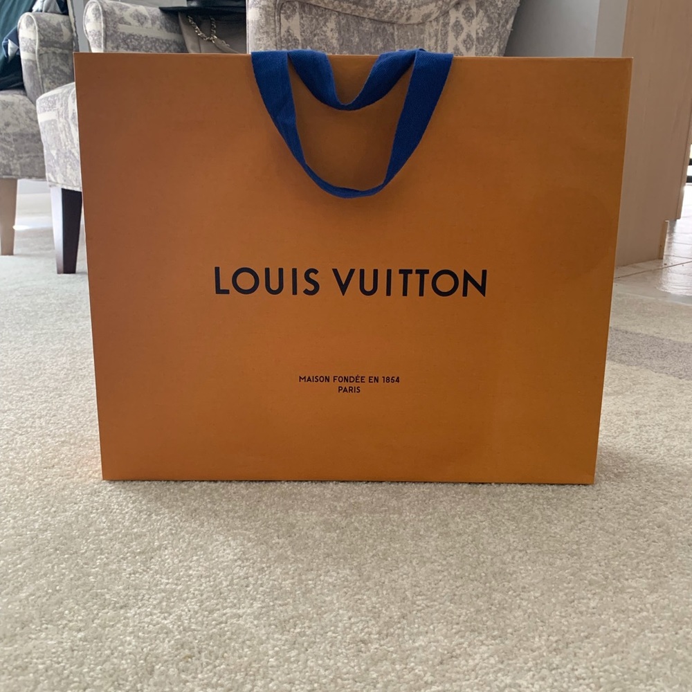 Louis Vuitton shopping bag